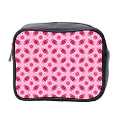 Cute Pretty Elegant Pattern Mini Travel Toiletry Bag (two Sides) by GardenOfOphir