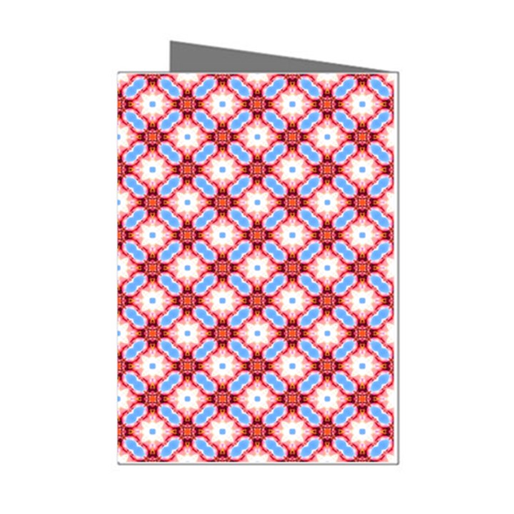 Cute Pretty Elegant Pattern Mini Greeting Card (8 Pack)