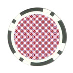 Cute Pretty Elegant Pattern Poker Chip Front