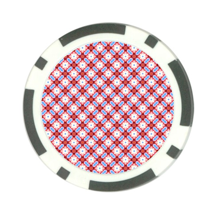 Cute Pretty Elegant Pattern Poker Chip