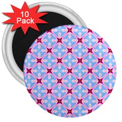 Cute Pretty Elegant Pattern 3  Button Magnet (10 Pack) by GardenOfOphir