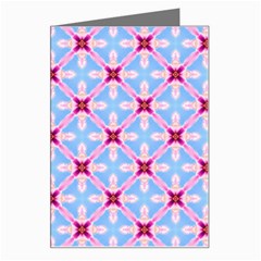 Cute Pretty Elegant Pattern Greeting Card by GardenOfOphir