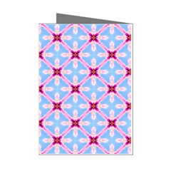 Cute Pretty Elegant Pattern Mini Greeting Card (8 Pack) by GardenOfOphir