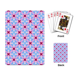 Cute Pretty Elegant Pattern Playing Cards Single Design by GardenOfOphir