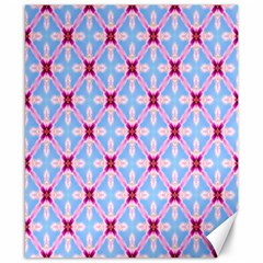 Cute Pretty Elegant Pattern Canvas 8  X 10  (unframed) by GardenOfOphir