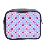 Cute Pretty Elegant Pattern Mini Travel Toiletry Bag (Two Sides) Back