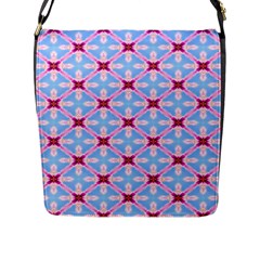 Cute Pretty Elegant Pattern Flap Closure Messenger Bag (large) by GardenOfOphir