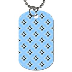 Cute Pretty Elegant Pattern Dog Tag (two-sided)  by GardenOfOphir