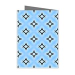 Cute Pretty Elegant Pattern Mini Greeting Card Right