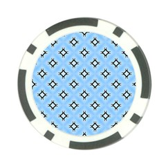 Cute Pretty Elegant Pattern Poker Chip