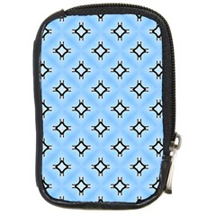 Cute Pretty Elegant Pattern Compact Camera Leather Case