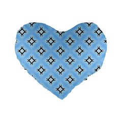 Cute Pretty Elegant Pattern 16  Premium Heart Shape Cushion 