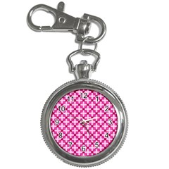 Cute Pretty Elegant Pattern Key Chain Watch by GardenOfOphir