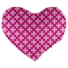 Cute Pretty Elegant Pattern 19  Premium Heart Shape Cushion