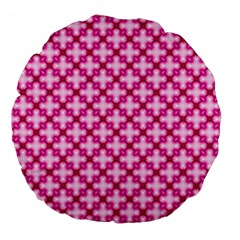 Cute Pretty Elegant Pattern 18  Premium Flano Round Cushion 