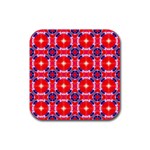 Cute Pretty Elegant Pattern Drink Coaster (Square) Front