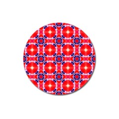 Cute Pretty Elegant Pattern Magnet 3  (round) by GardenOfOphir