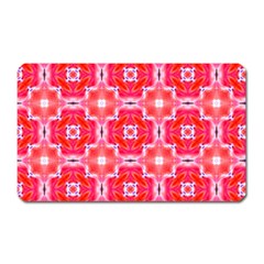 Cute Pretty Elegant Pattern Magnet (rectangular) by GardenOfOphir