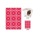 Cute Pretty Elegant Pattern Playing Cards (Mini) Back