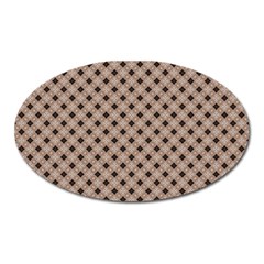 Cute Pretty Elegant Pattern Magnet (oval)