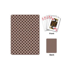 Cute Pretty Elegant Pattern Playing Cards (mini)