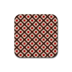 Cute Pretty Elegant Pattern Drink Coaster (square) by GardenOfOphir