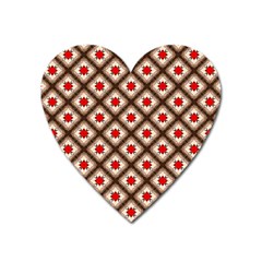 Cute Pretty Elegant Pattern Magnet (heart)