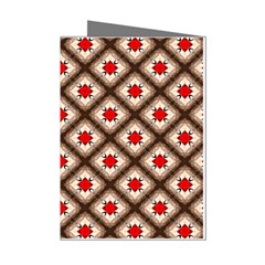 Cute Pretty Elegant Pattern Mini Greeting Card (8 Pack) by GardenOfOphir