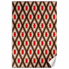 Cute Pretty Elegant Pattern Canvas 24  X 36  (unframed)