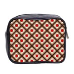 Cute Pretty Elegant Pattern Mini Travel Toiletry Bag (Two Sides) Back