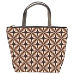 Cute Pretty Elegant Pattern Bucket Handbag Front