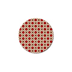 Cute Pretty Elegant Pattern Golf Ball Marker 4 Pack by GardenOfOphir