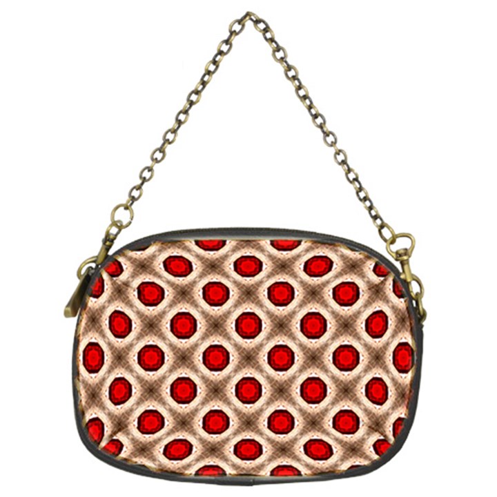 Cute Pretty Elegant Pattern Chain Purse (Two Sided) 