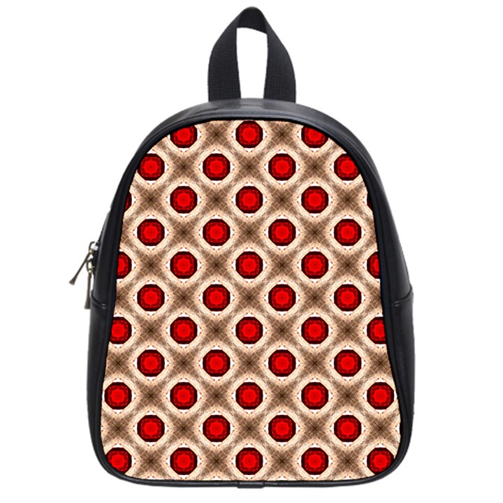 Cute Pretty Elegant Pattern School Bag (Small)