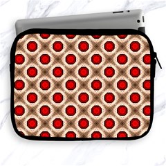 Cute Pretty Elegant Pattern Apple Ipad Zippered Sleeve by GardenOfOphir