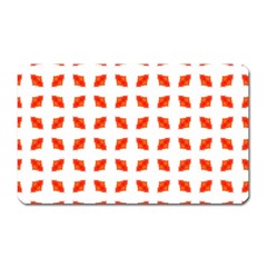 Cute Pretty Elegant Pattern Magnet (Rectangular)