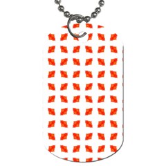 Cute Pretty Elegant Pattern Dog Tag (one Sided)