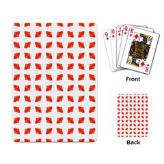 Cute Pretty Elegant Pattern Playing Cards Single Design by GardenOfOphir