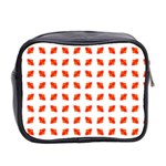 Cute Pretty Elegant Pattern Mini Travel Toiletry Bag (Two Sides) Back