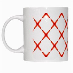 Cute Pretty Elegant Pattern White Coffee Mug