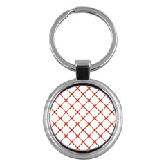 Cute Pretty Elegant Pattern Key Chain (round) by GardenOfOphir