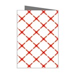 Cute Pretty Elegant Pattern Mini Greeting Card Right