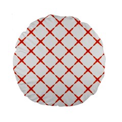 Cute Pretty Elegant Pattern 15  Premium Round Cushion 