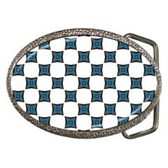 Cute Pretty Elegant Pattern Belt Buckle (oval) by GardenOfOphir