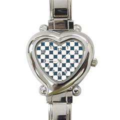 Cute Pretty Elegant Pattern Heart Italian Charm Watch 