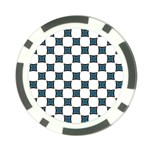 Cute Pretty Elegant Pattern Poker Chip Back