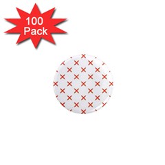 Cute Pretty Elegant Pattern 1  Mini Button Magnet (100 Pack) by GardenOfOphir