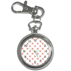 Cute Pretty Elegant Pattern Key Chain Watch by GardenOfOphir