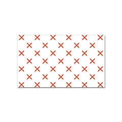 Cute Pretty Elegant Pattern Sticker (rectangle) by GardenOfOphir