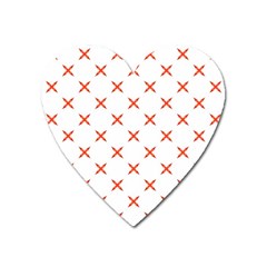 Cute Pretty Elegant Pattern Magnet (heart)